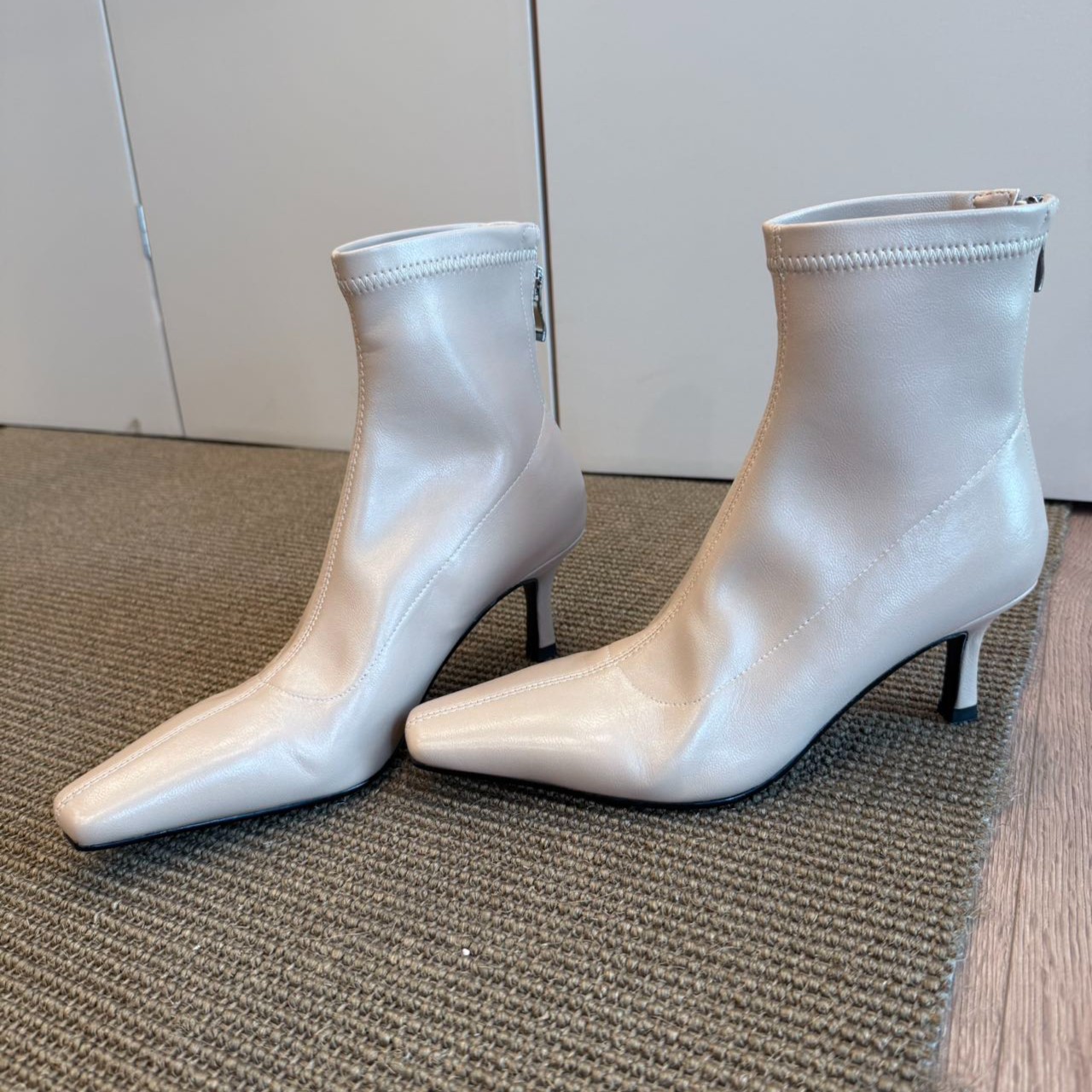 Women Shoes Jd - BANFANG Damskie Botki na Niskim Obcasie