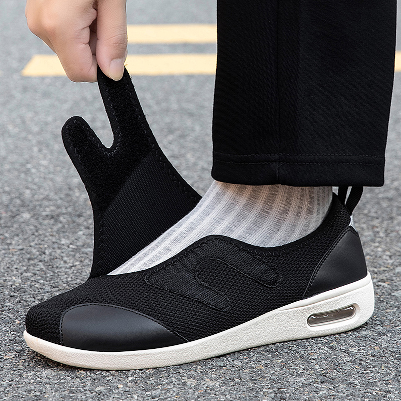 Women'S Shoes With Bunions - Regulowane, otwarte buty dla seniorów na