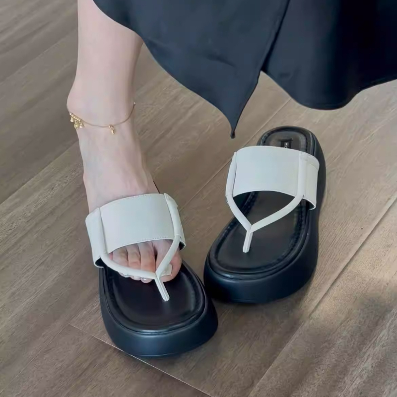 Women Shoes Jd - Klapki damskie BANFANG, 3,5 cm, letnie,