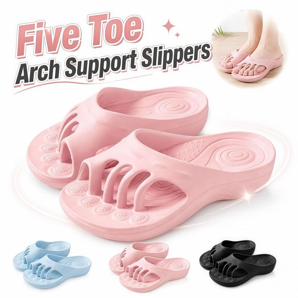 Women'S Shoes With Bunions - Klapki EVA z pięcioma palcami, antypoślizgowe,