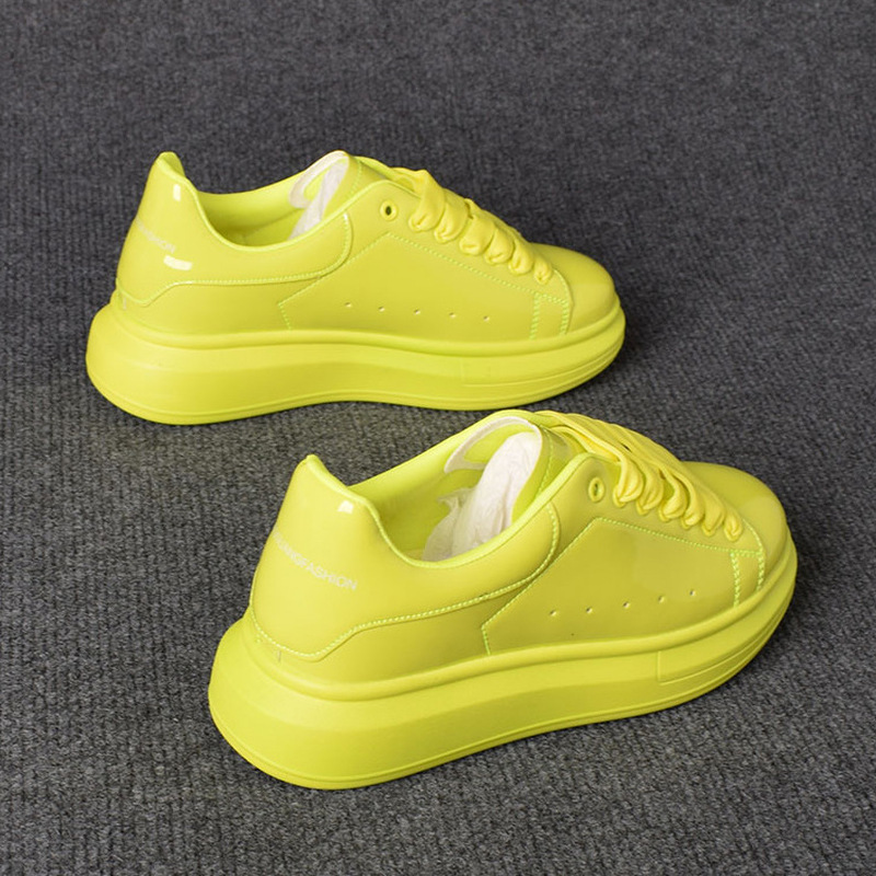 Lakierowane białe buty casualo – Women Shoes Tennis recenzja i cena