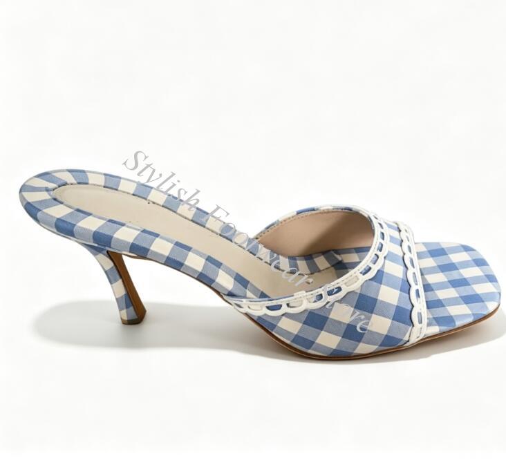 Słodkie błękitne sandały na ob – Women'S Shoes Kitten Heels recenzja i cena