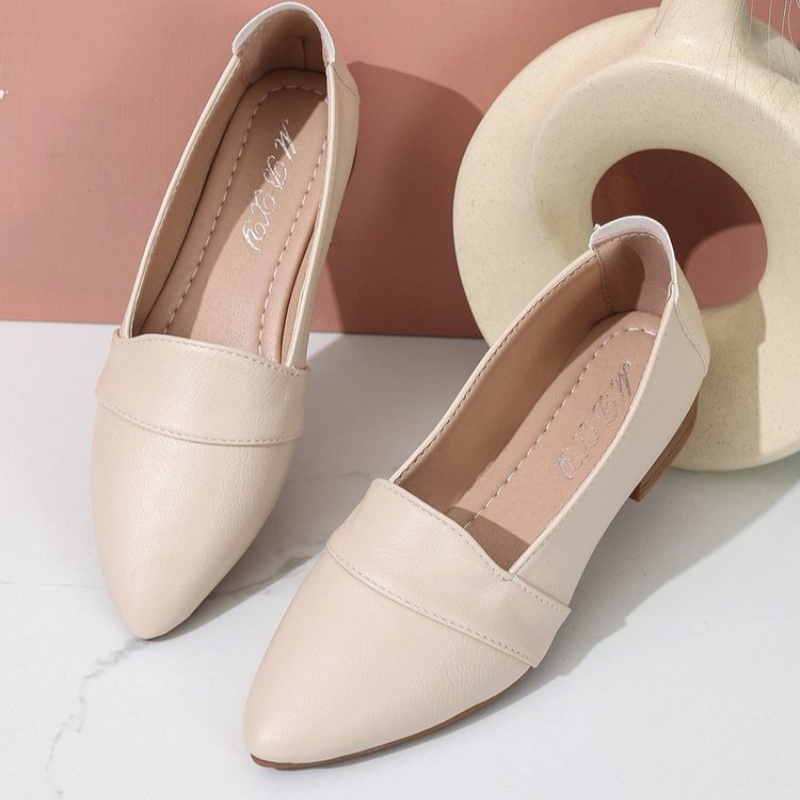 Wsuwane buty damskie, płaskie, – Women'S Shoes Clogs recenzja i cena