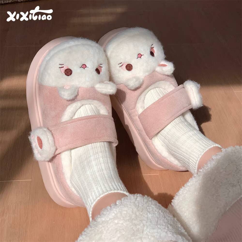 Zimowe Kapcie Domowe Miękkie U – Women Shoes On Sale recenzja i cena