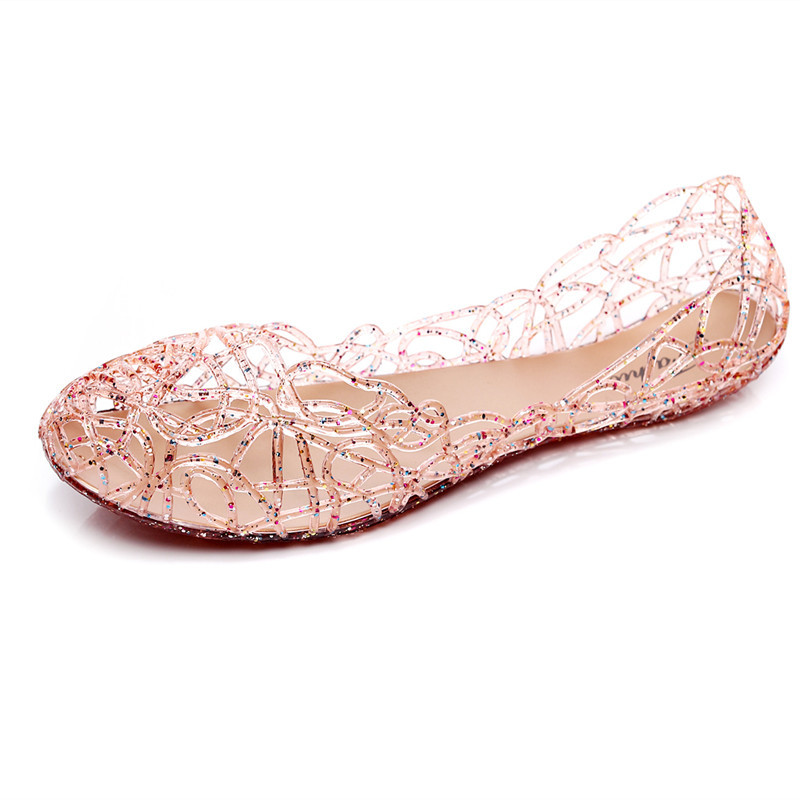 Damskie letnie płaskie sandały – Jelly Sandal Women recenzja i cena