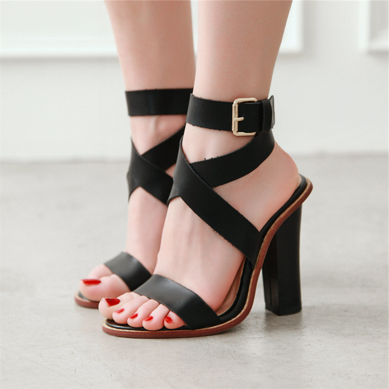Damskie sandały gladiatorki wy – Ankle Strap Heels recenzja i cena