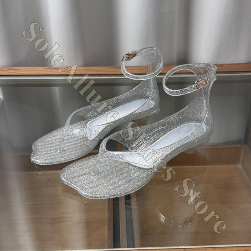 Sandały z brokatową żelową wst – Jelly Sandal Women recenzja i cena