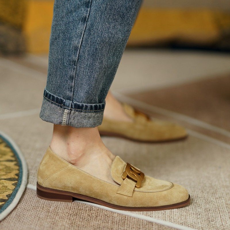 Zamszowe damskie mokasyny wios – Women'S Shoes Popular recenzja i cena