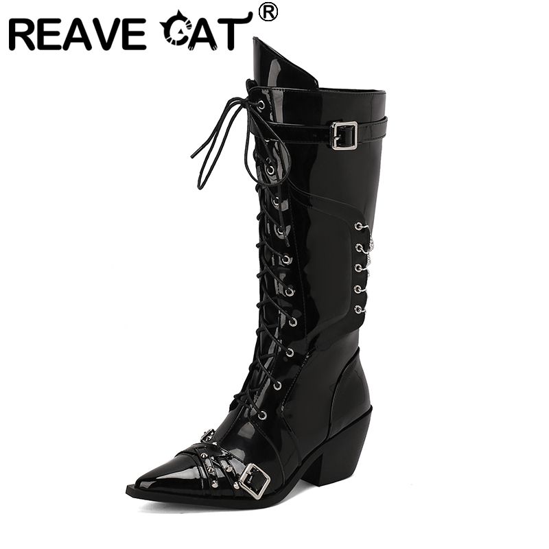 REAVE CAT Buty damskie Szpicza – Zip Up Boots Short recenzja i cena