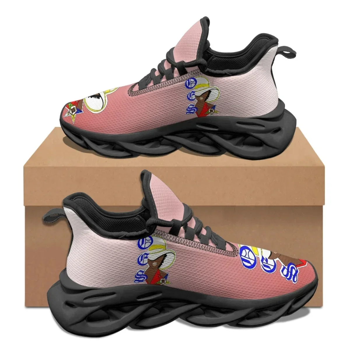 Błękitne buty z pentagramem OE – Women Shoes Tennis recenzja i cena