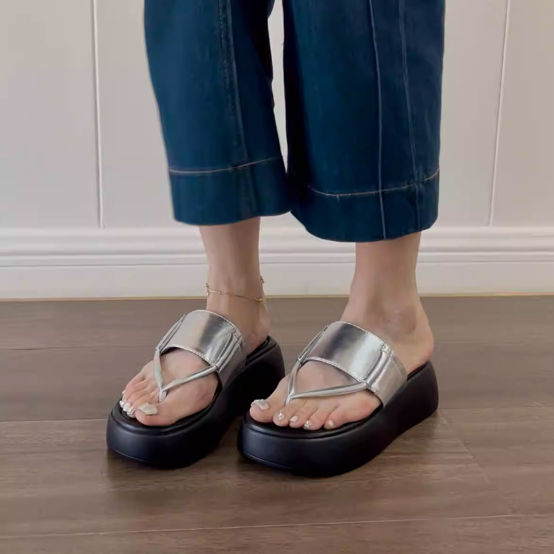 Klapki damskie BANFANG, 3,5 cm – Women Shoes Jd recenzja i cena