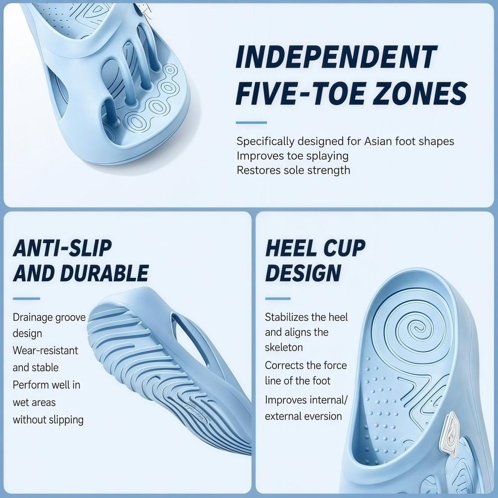 Klapki EVA z pięcioma palcami, – Women'S Shoes With Bunions recenzja i cena