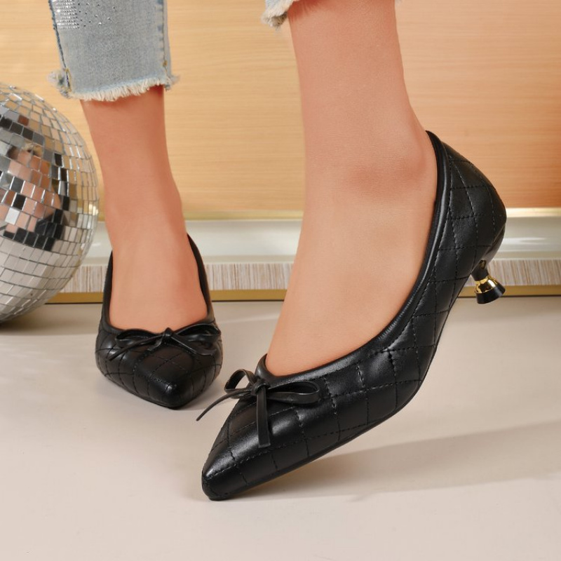 Damskie buty vintage z ostrym  – Women'S Shoes Kitten Heels recenzja i cena