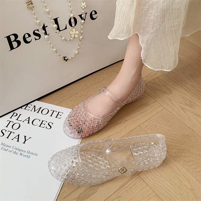 Przezroczyste kryształowe dams – Jelly Sandal Women recenzja i cena