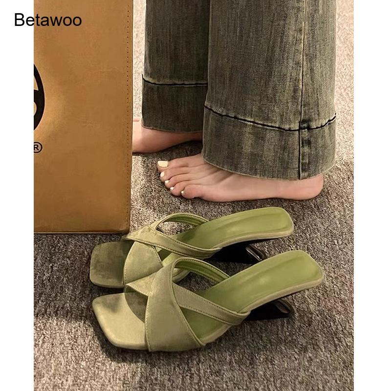 Damskie sandały typu mule z za – Ankle Strap Heels recenzja i cena