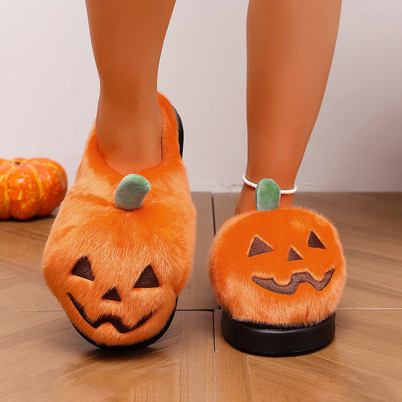 Halloweenowe 3D Kapcie Dynie P – Women Shoes On Sale recenzja i cena