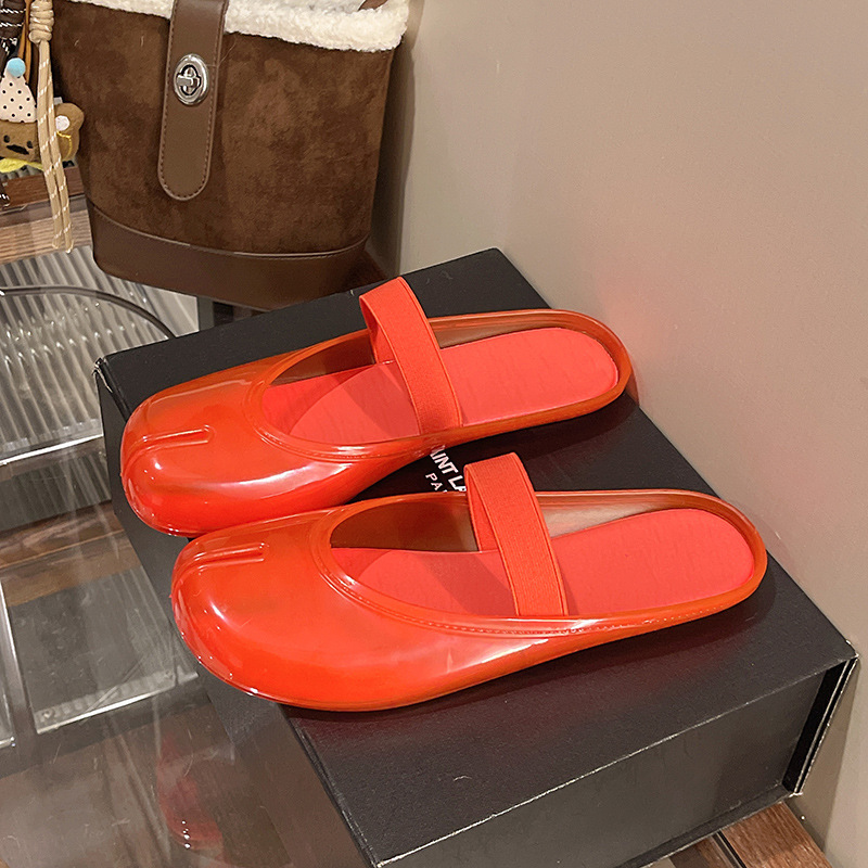 Damskie nowe klapki w pół-cuki – Jelly Sandal Women recenzja i cena