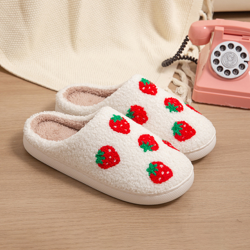 Damskie kapcie truskawkowe, do – Women Shoes On Sale recenzja i cena
