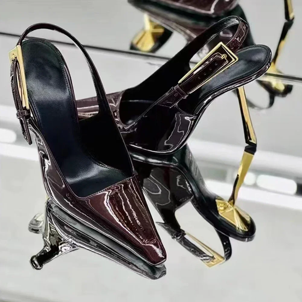 Nowa jesień 2024 Kwadratowe pa – Women Shoes Ysl recenzja i cena