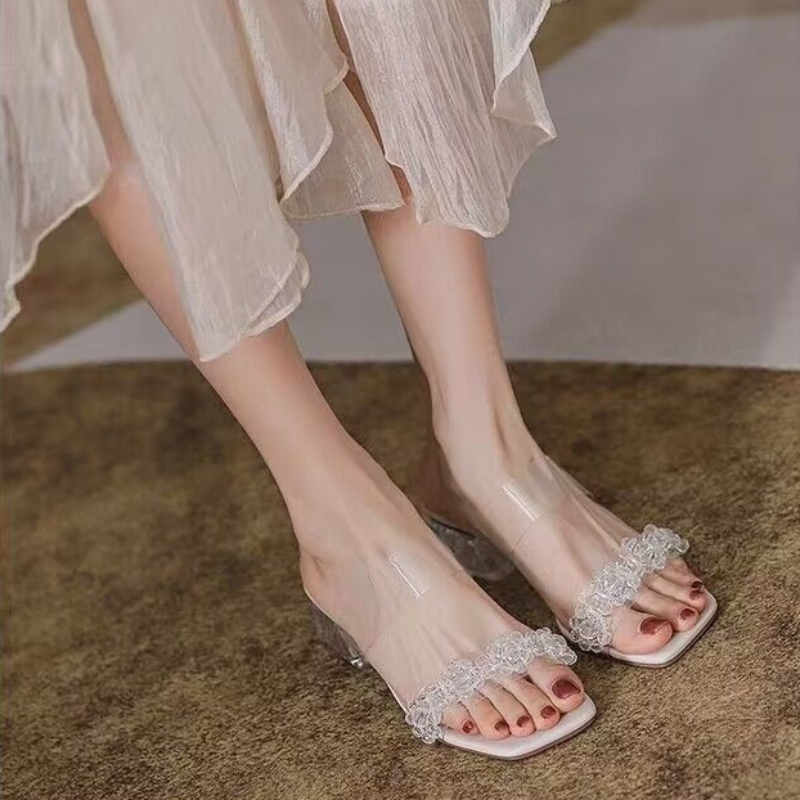 Klapki Rhenstone Summer Crysta – Women Shoes Ysl recenzja i cena