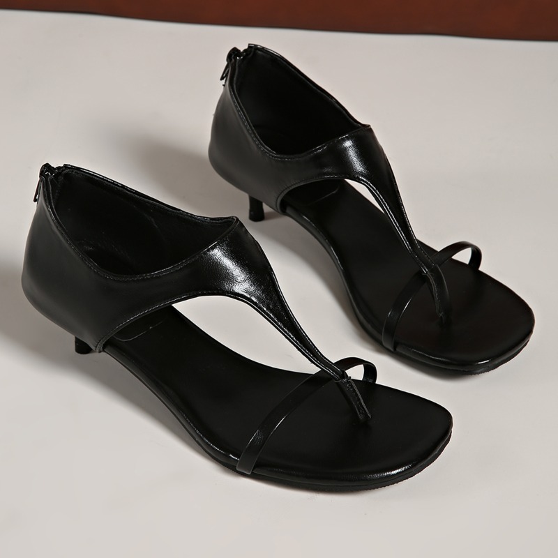 Minimalistyczne sandały z pask – Women'S Shoes Kitten Heels recenzja i cena